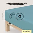 Schlafgut Spannbettlaken EASY JERSEY | Türkis