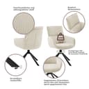 OTTO home Esszimmerstuhl Cusey | Beige 3