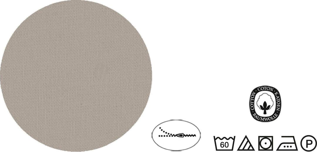 Biberna Wendebettwäsche Alma | Beige
