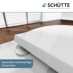 Schütte WC-Sitz WHITE PREMIUM | Weiß