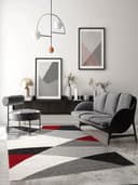 the carpet Teppich Pearl | Rot 2