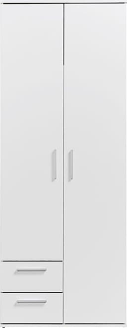 Procontour Mehrzweckschrank Schrank Clara TOPSELLER! Höhe 167cm | Weiß