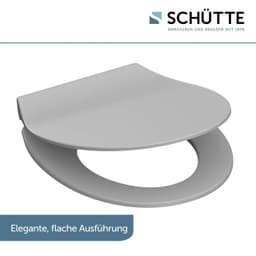 Schütte WC-Sitz SLIM | Grau