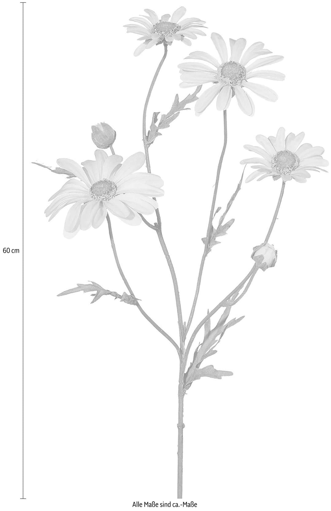 Kunstblume Margerite | Weiß