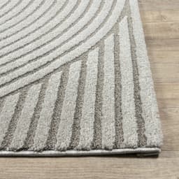 the carpet Teppich Everest | Grau