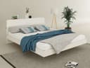 OTTO home Massivholzbett Amaliah Schwebebett | Weiß