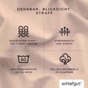 Schlafgut Spannbettlaken PURE Bio-Baumwolle mit Elasthan | Rot 3