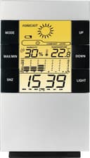 Hama LCD-Thermo-/Hygrometer "TH-200" | Silber