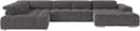 COTTA Wohnlandschaft Orion U-Form | Grau