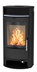 Fireplace Kaminofen Heathus Parma Stahl schwarz Exklusiv | Schwarz