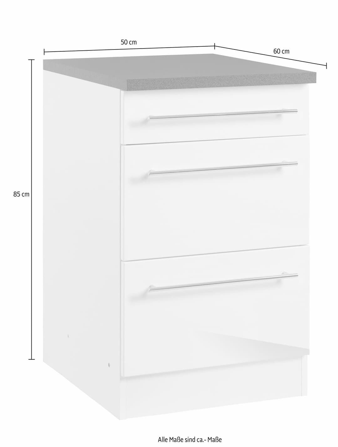 KOCHSTATION Unterschrank KS-Trient | Mehrfarbig