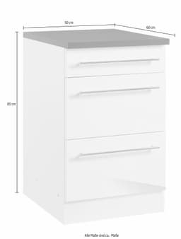 KOCHSTATION Unterschrank KS-Trient | Mehrfarbig