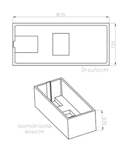 OTTOFOND Körperformbadewanne | Weiß