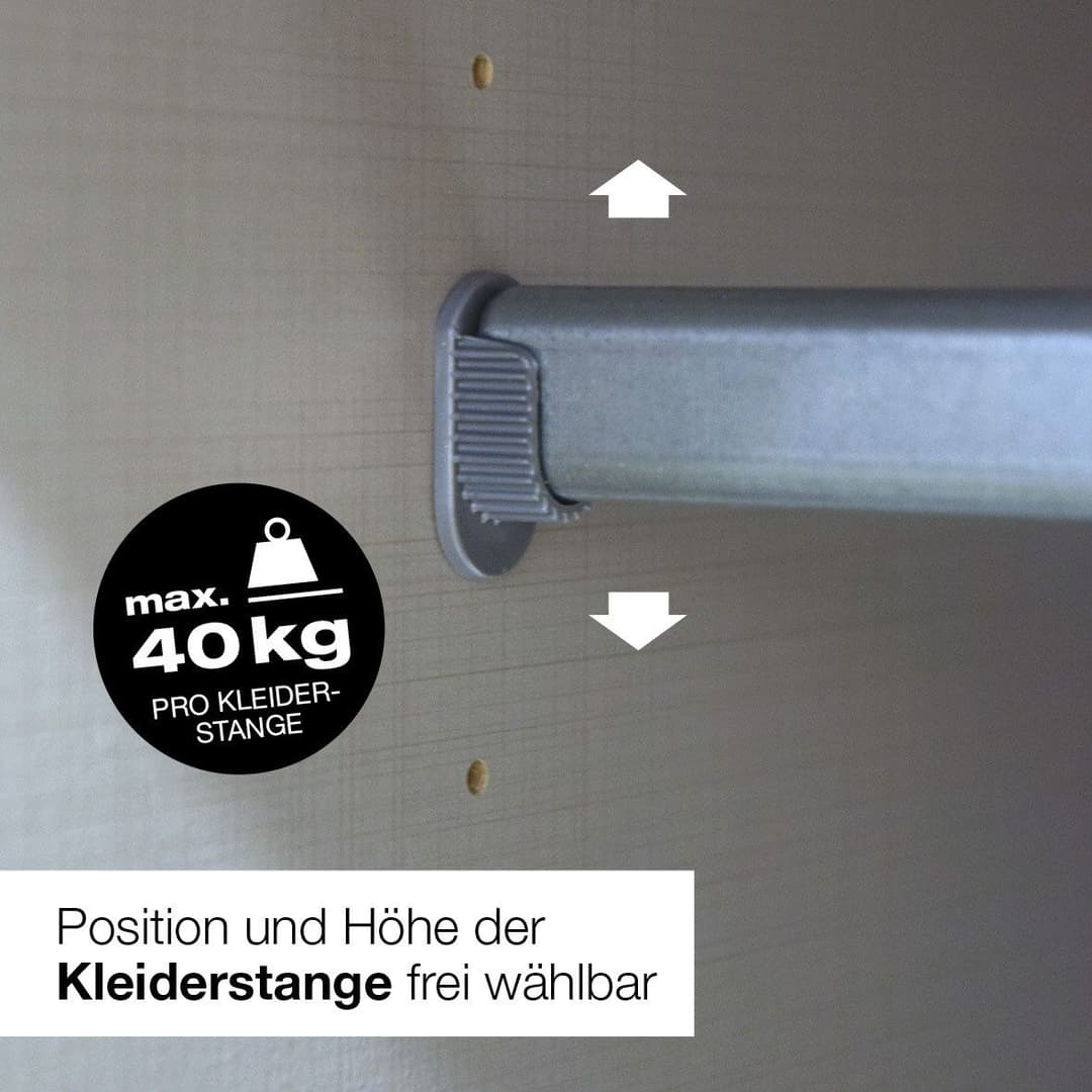 Wimex Kleiderschrank Diver | Grau