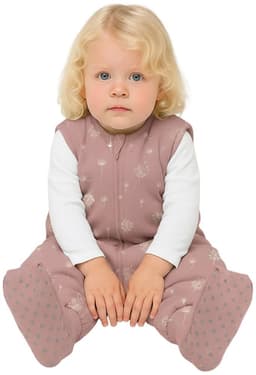 Fillikid Babyschlafsack mit Beinen | Rosa