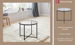 ACTONA GROUP Couchtisch Conrad | Schwarz