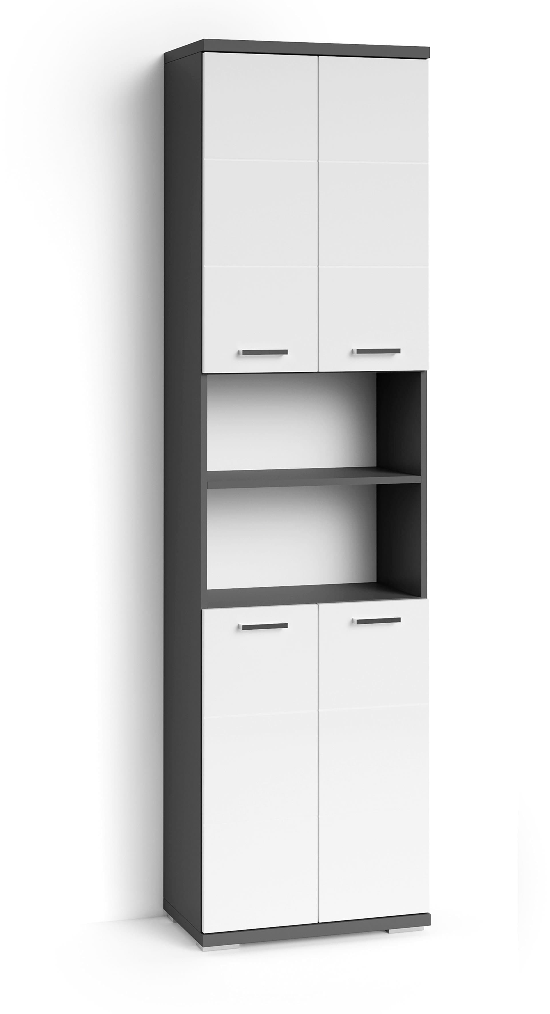 byLIVING Hochschrank Nebraska | Mehrfarbig