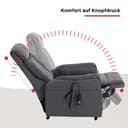 Duo Collection TV-Sessel Sorrent | Grau 5