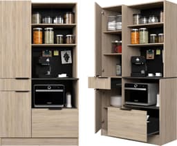 Parisot Buffet Fumay 11 Geschirrschrank | Holztöne