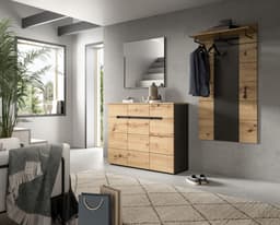 Home affaire Garderobenschrank REHAT | Holztöne