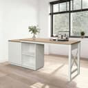 OTTO home Eckschreibtisch SILBA | Weiß 5