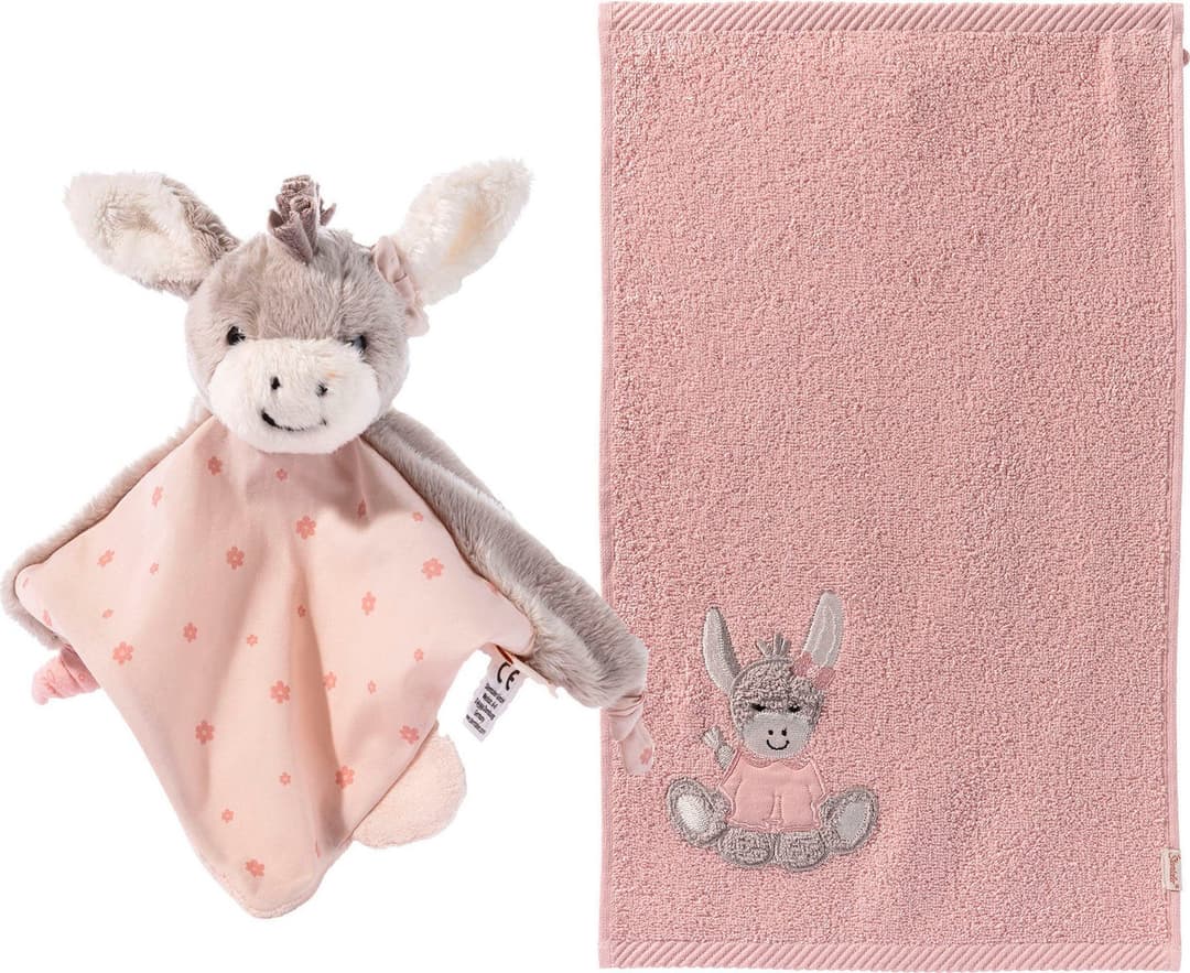 Sterntaler® Schmusetuch Geschenkset Emmi Girl | Rosa
