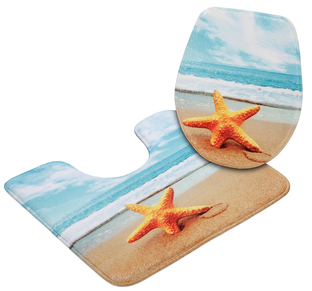 OTTO home Badematte Seestern | Mehrfarbig