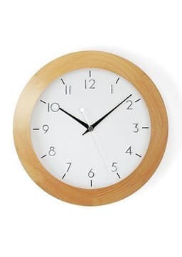 AMS Funkwanduhr 770994 | Holztöne