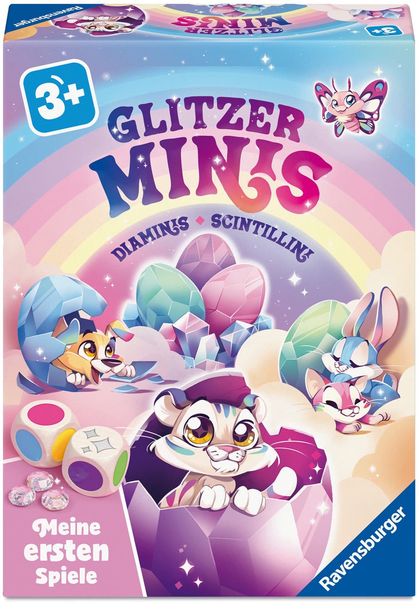 Ravensburger Spiel Glitzer Minis | Mehrfarbig