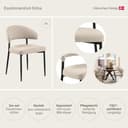ACTONA GROUP Esszimmerstuhl Edina | Beige 4