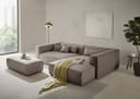 LeGer Home by Lena Gercke Ecksofa PIARA XXL | Beige 2