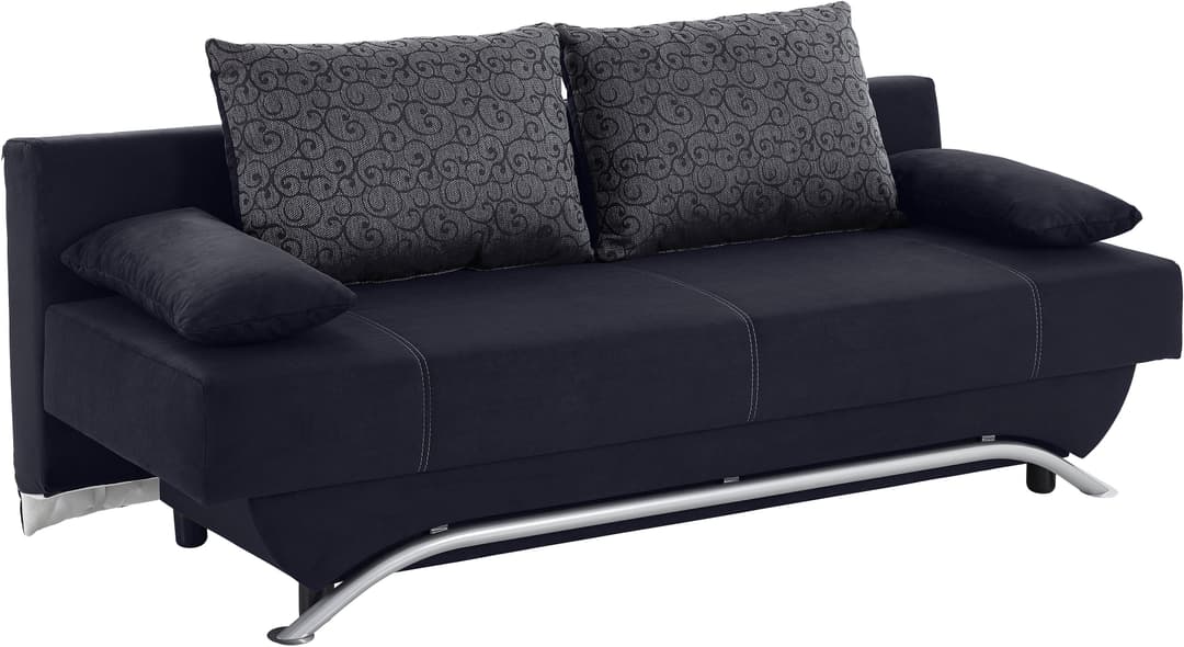 Jockenhöfer Gruppe Schlafsofa Nancy | Schwarz