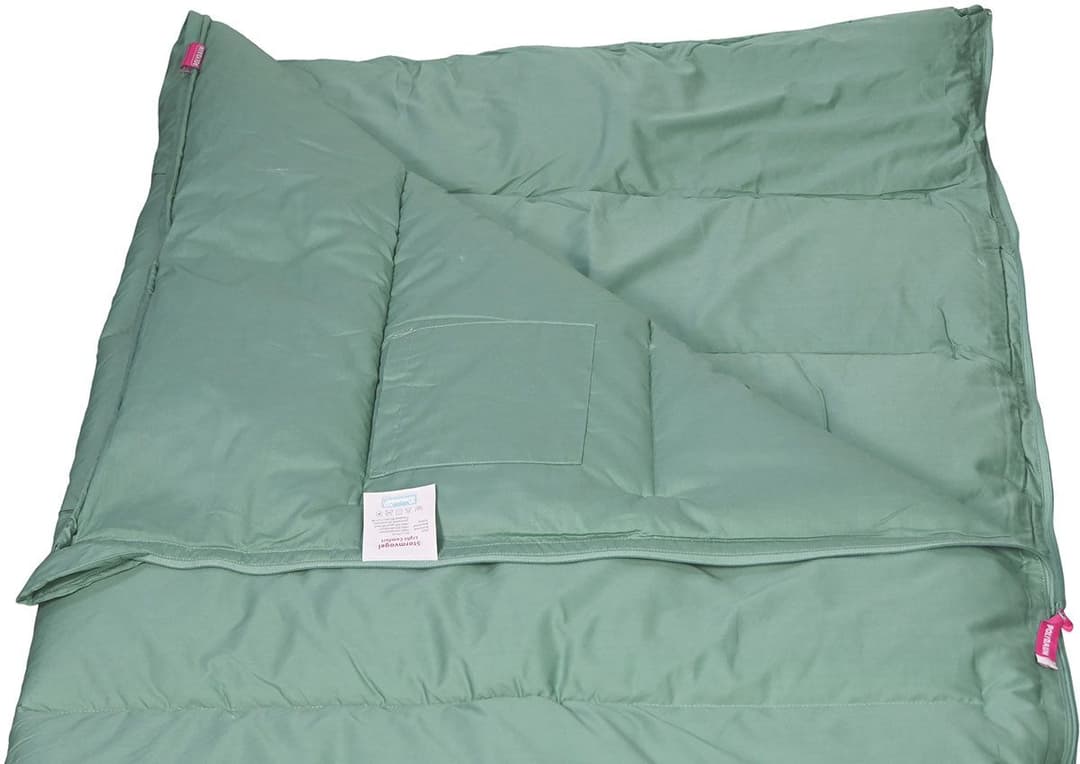 Polydaun Deckenschlafsack Schlafsack Light Comfort | Grün