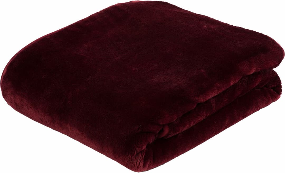 Wohndecke Premium Cashmere Feeling | Rot