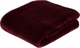 Wohndecke Premium Cashmere Feeling | Rot
