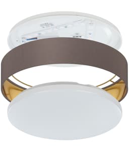 OTTO home LED Deckenleuchte Merryn | Braun
