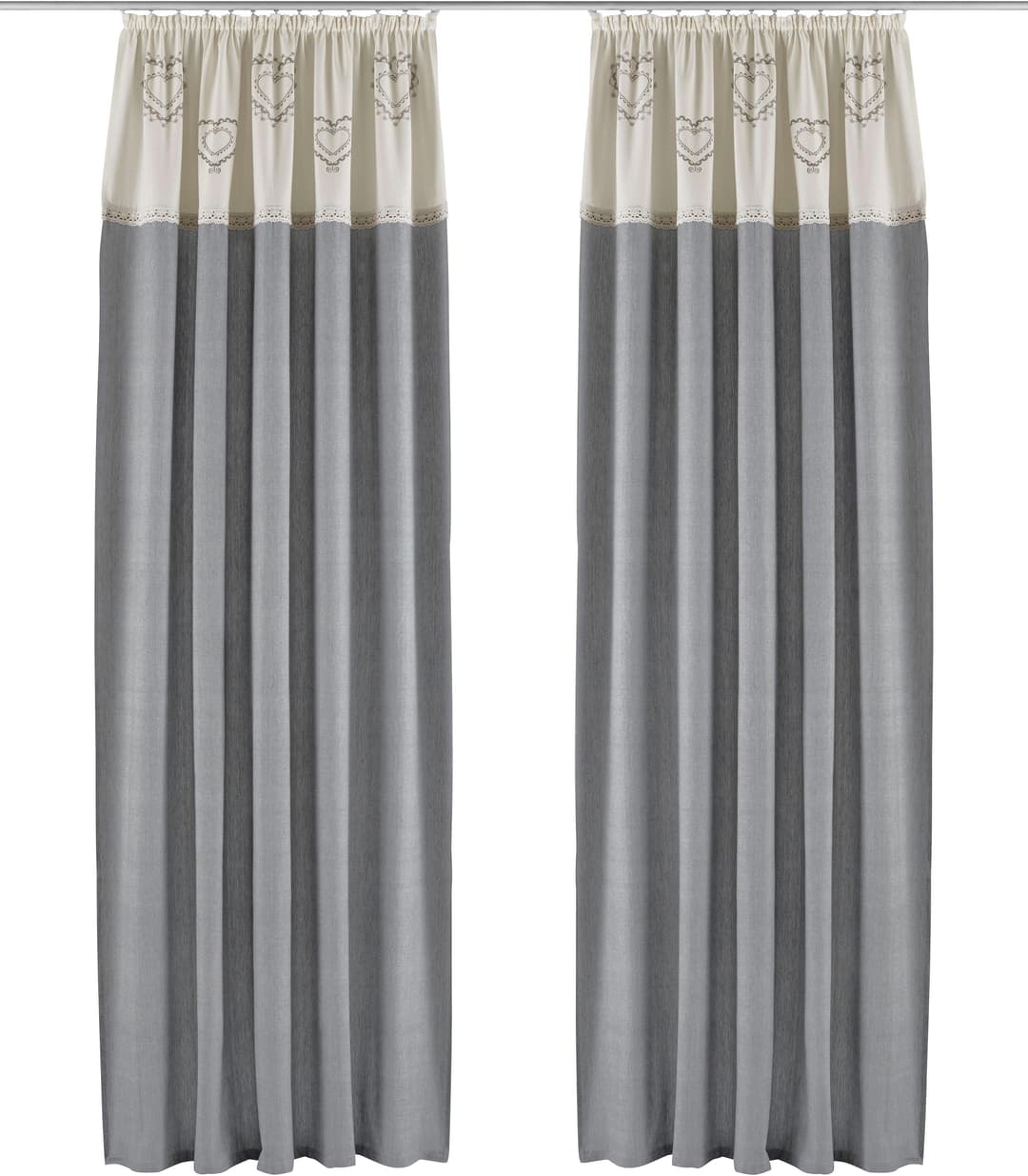 OTTO home Gardine Louis | Grau