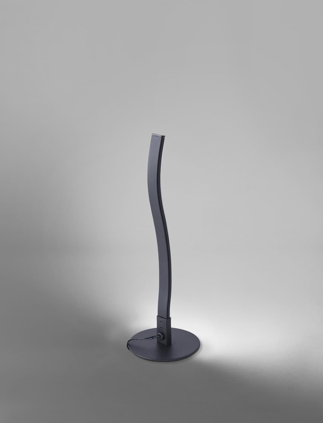 JUST LIGHT LED Tischleuchte WAVE | Schwarz