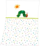 Babydecke Die kleine Raupe Nimmersatt | Mehrfarbig