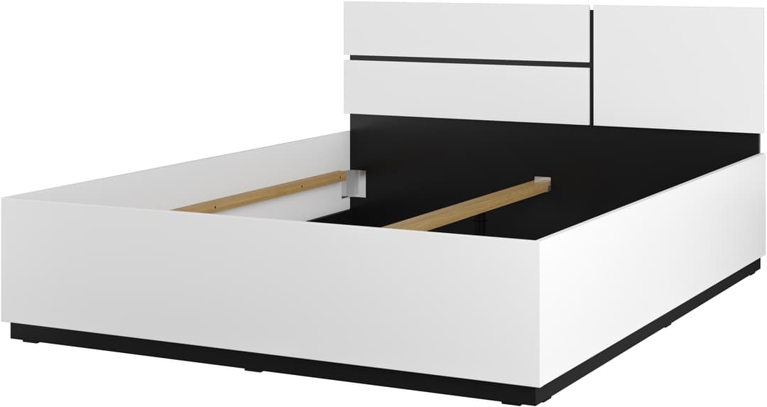 OTTO home Bett Cross | Weiß