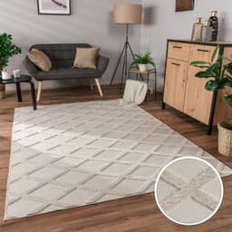 Paco Home Teppich Utrecht 642 | Beige
