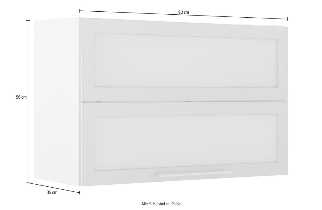 wiho Küchen Faltlifthängeschrank Flexi2 | Holztöne