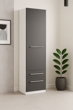 priess Kleiderschrank Barcelona | Schwarz