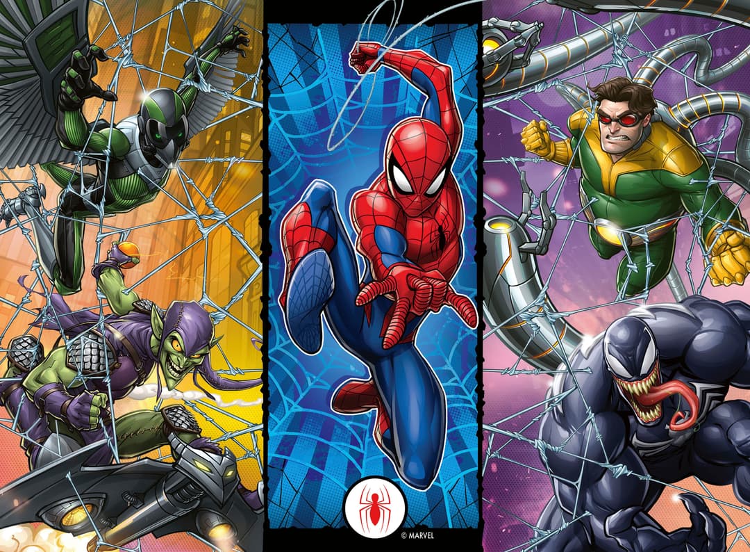 Ravensburger Puzzle Die Welt von Spider-Man | Mehrfarbig