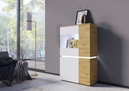 Home affaire Vitrine Luci | Holztöne