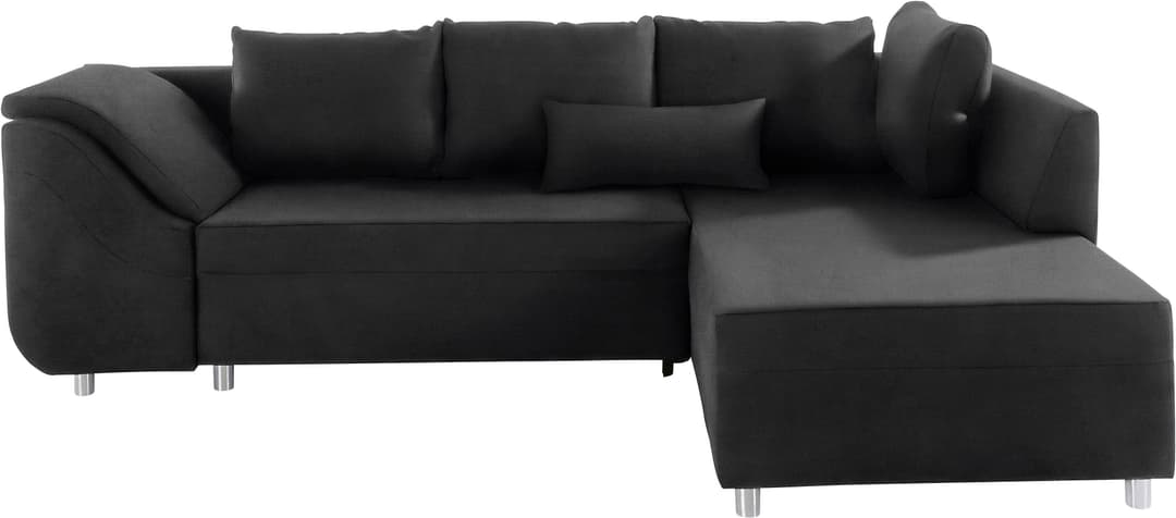 COLLECTION AB Ecksofa Sally L-Form | Schwarz