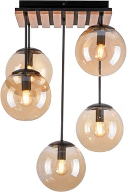 OTTO home Deckenleuchte Evinnia | Braun
