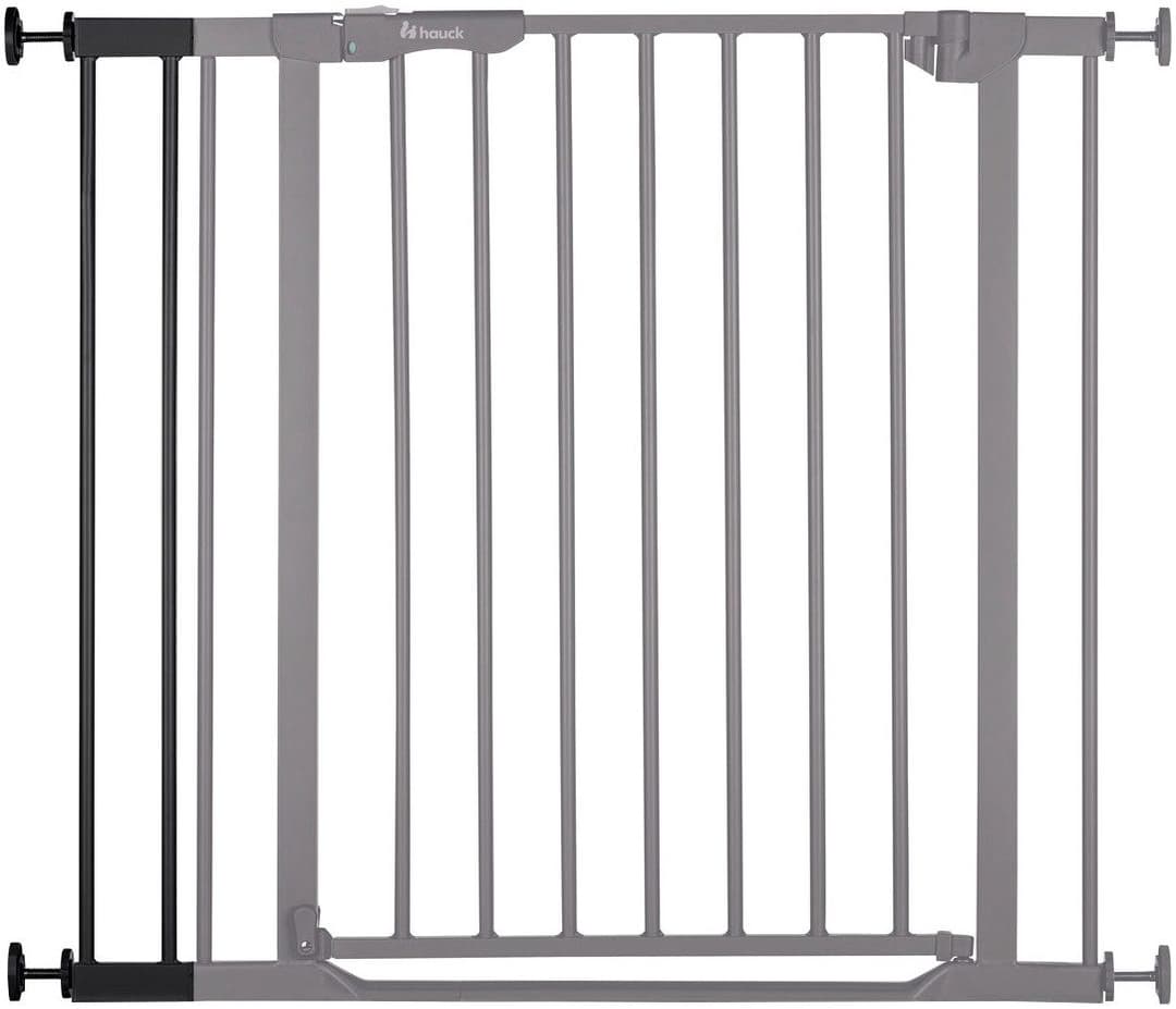 Hauck Verlängerung für Türschutzgitter Extension, 9 cm, Black