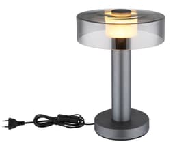 GLOBO LIGHTING LED Tischleuchte GRANT | Silber