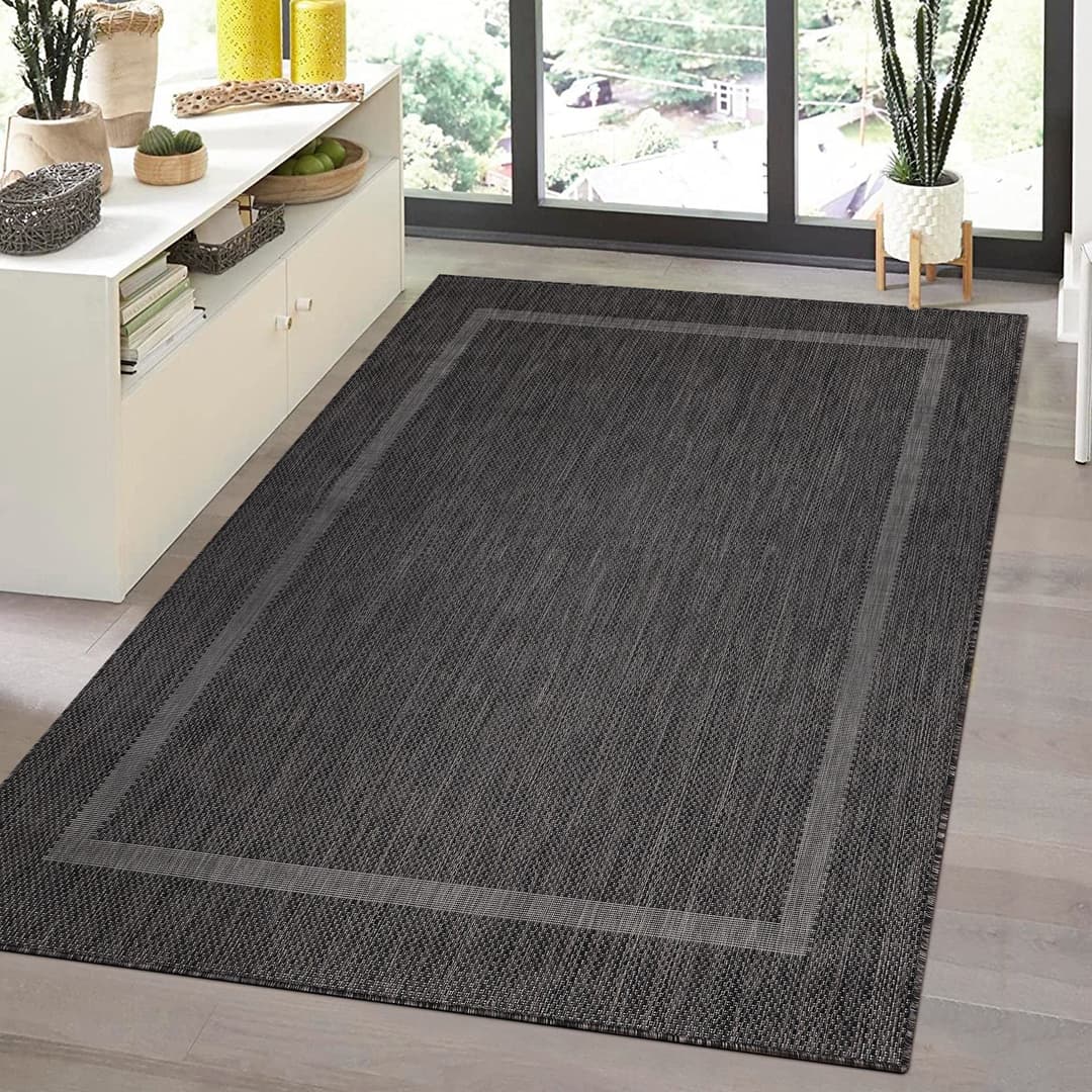 Ayyildiz Teppiche Outdoorteppich RELAX 4311 | Schwarz